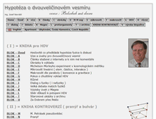 Tablet Screenshot of hypothesis-of-universe.com